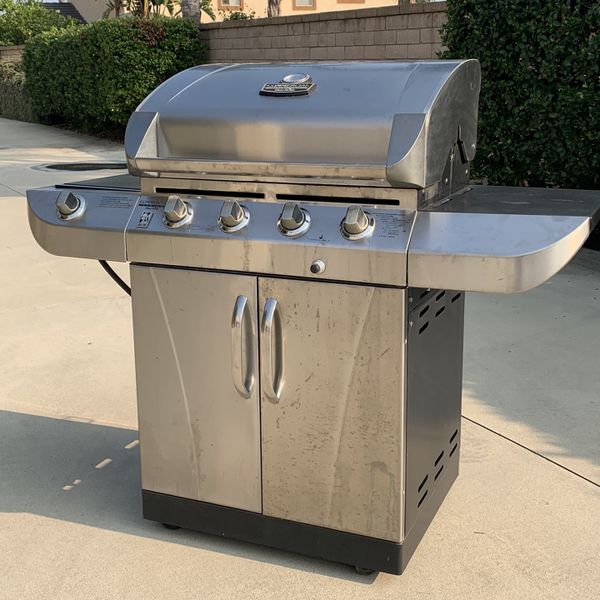 Commercial series CharBroil dual fuel five burner grill/BBQ for Sale