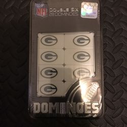 Greenbay Packers Dominoes Set-New