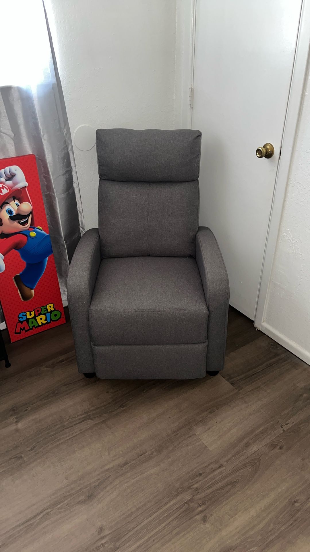 Grey Cute Recliner