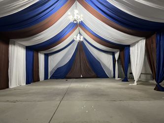 Canopies Drapery Tables Chairs