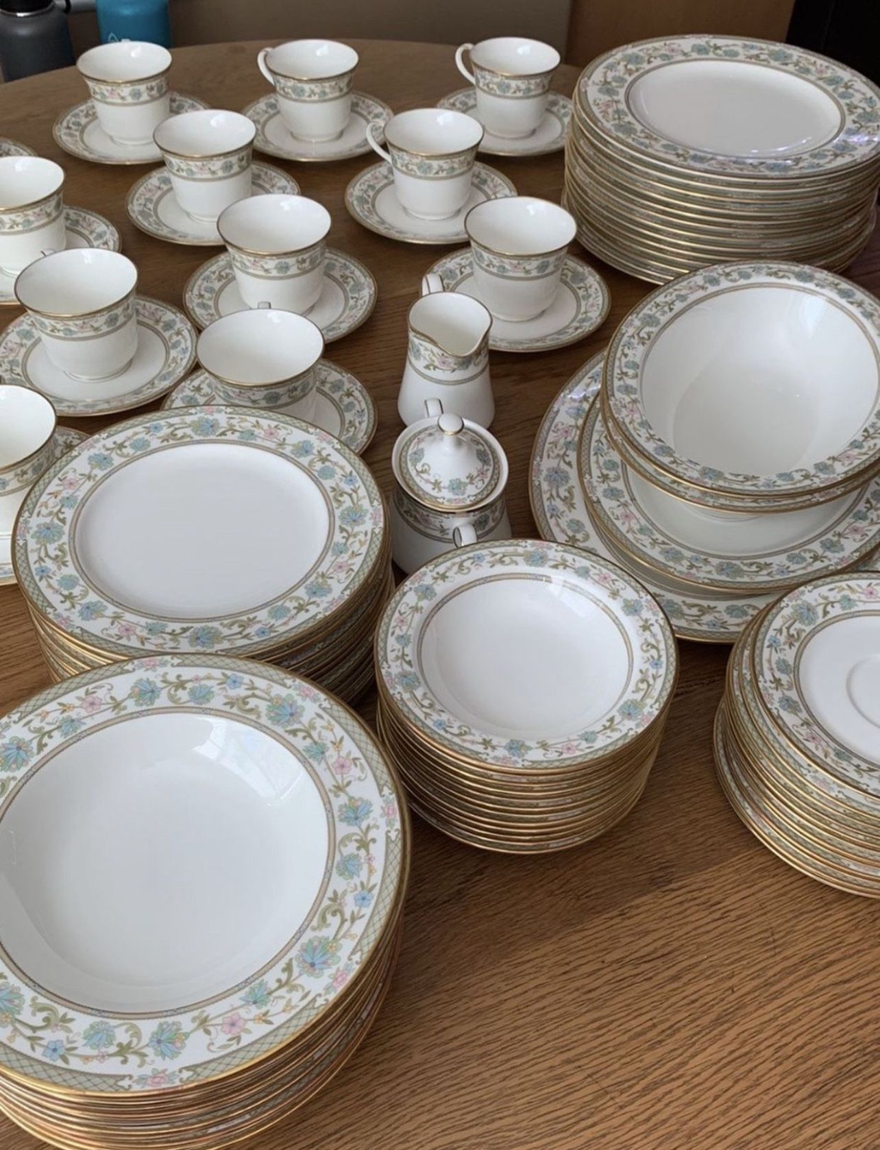 90 piece Noritake Bone China made in Japan In 1967