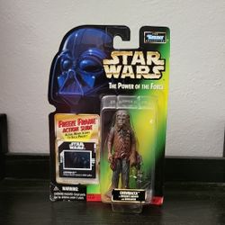 NIP 1998 Kenner Star Wars POTF Frame Chewbacxa Boushh's Bounty 3C