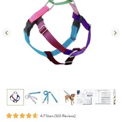 2 Hounds Design Medium Dog Harness (Multicolor)