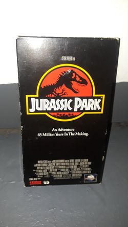 VHS tape Jurassic Park