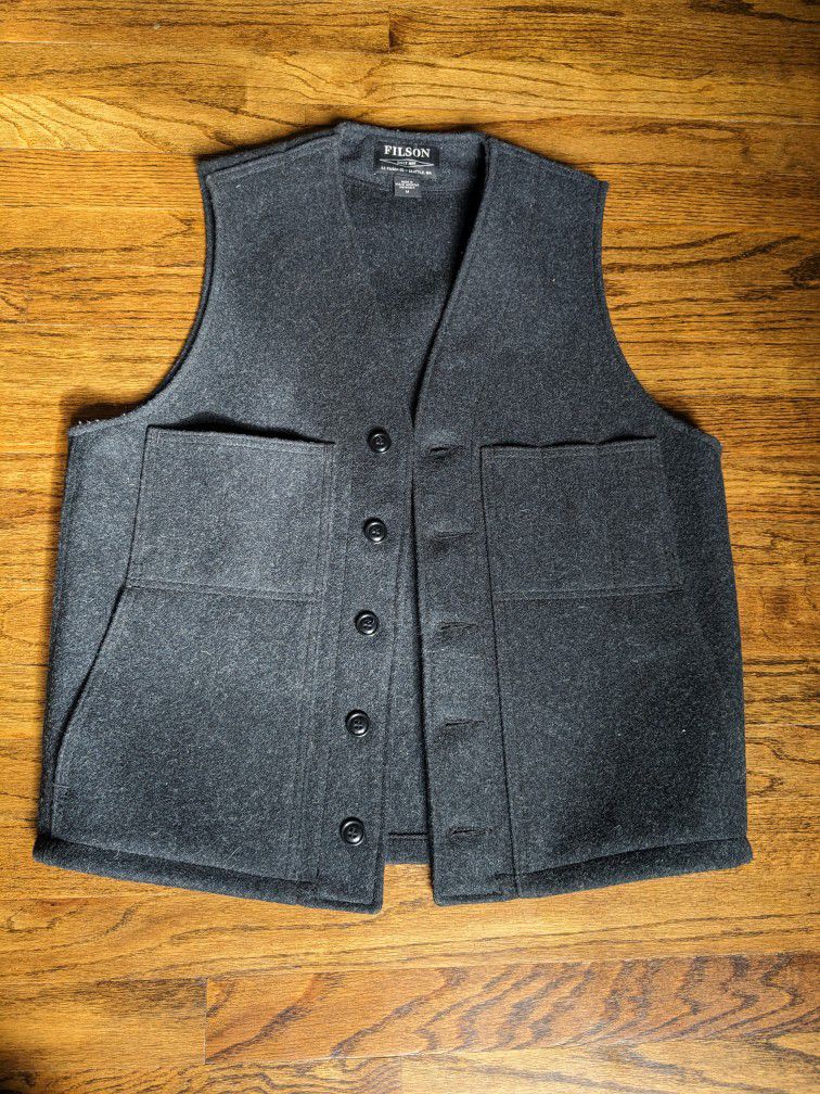 Filson Mackinaw Wool Vest - Men's Medium 