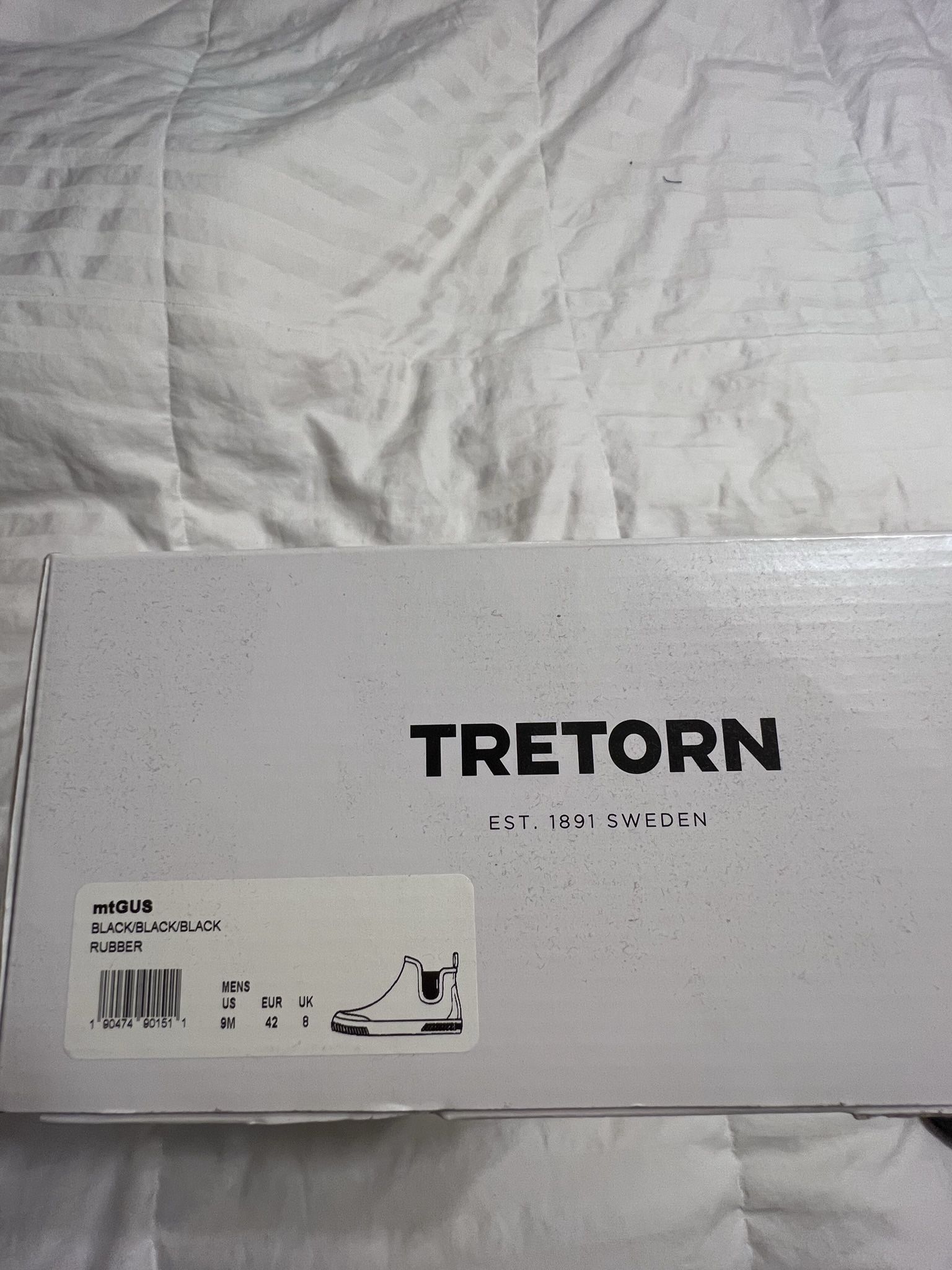 Tretorn Mens Rain boots New Never Used In Box
