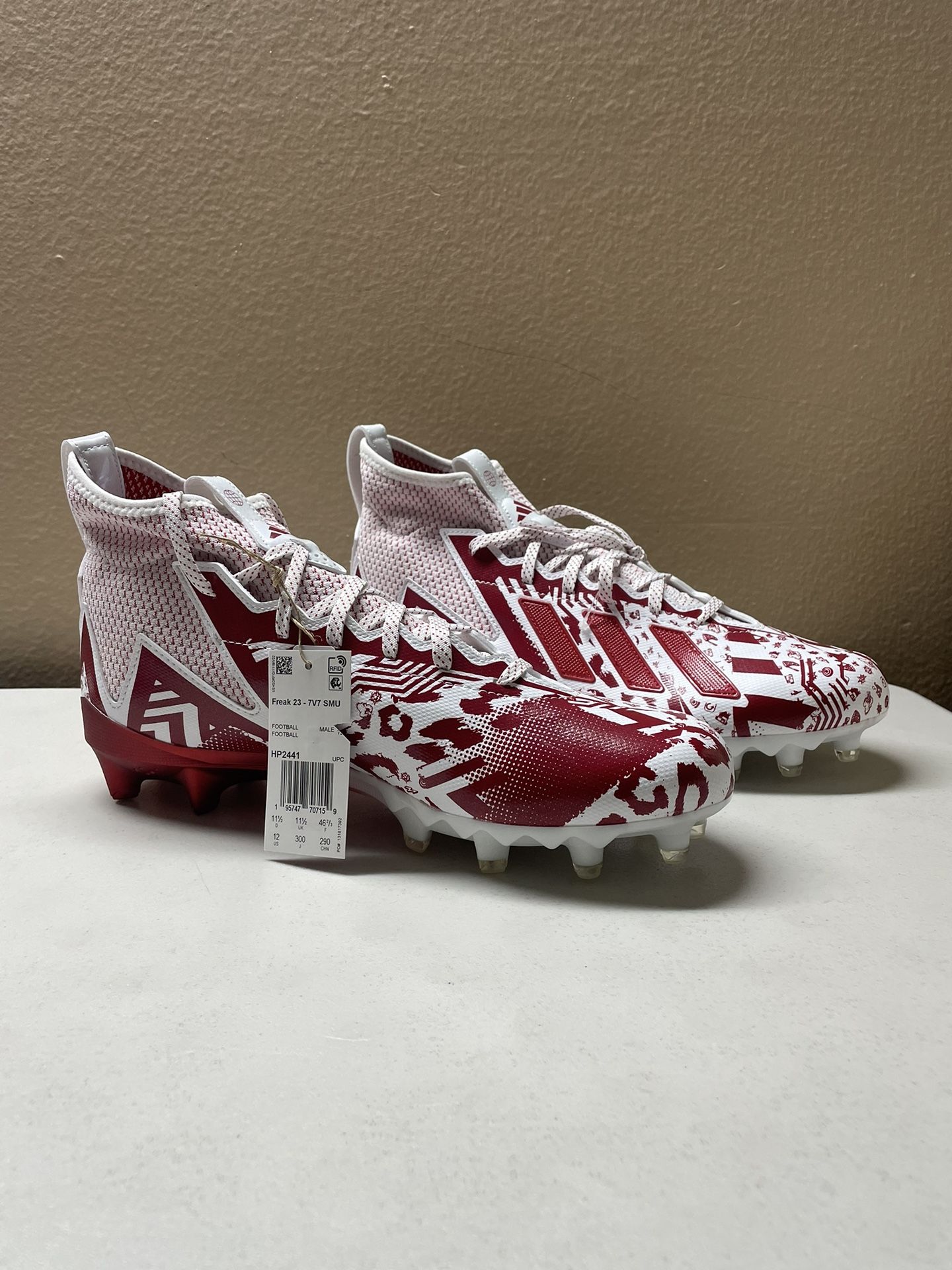 Brand New Adidas Freak 23 7v7 Smu Football Soccer Cleats Men's Size 12