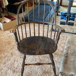 Original Nicholas & Stone Windsor American Birch Rockport Arm Chair 1930’s Original Tag