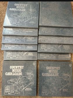 Country Music Cavalcade LP's