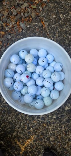 220 white golf balls