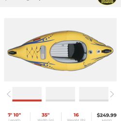 Heavy Duty inflatable kayak!