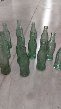 Vintage coca cola bottles