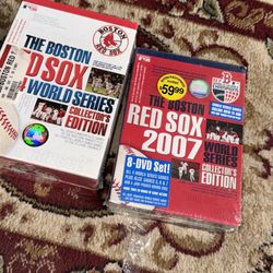 Boston Red Sox World Series 2004& 2007  DVD NEW