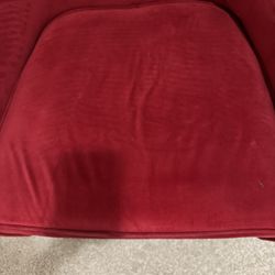 Red Velvet Chair 
