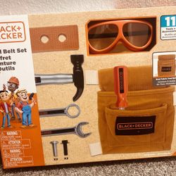New Black And Decker Tool Toy Set 