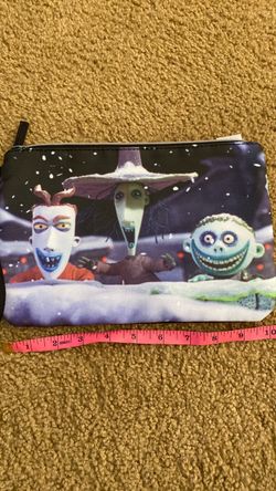 Nightmare Before Christmas Zip Pouch