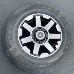 1 Only —- 265/70r17  6x139.7 6x5.5 Stock TRD Tacoma Lexus GX470 4Runner Yukon Tahoe Tundra Rim Wheel Tire!!!!!!