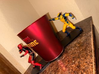 Deadpool wolverine popcorn bucket