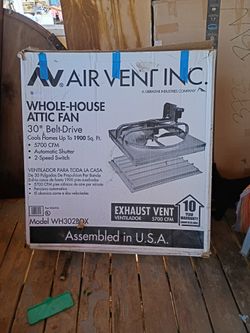 whole House Attic Fan 