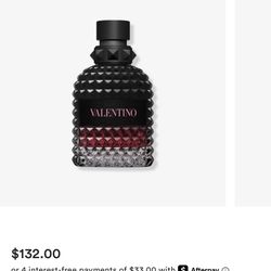 valentino mens cologne (lightly used)