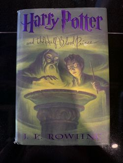 Very Rare Early 1ST Edition Harry Potter and the Half Blood Prince J.K. Rowling