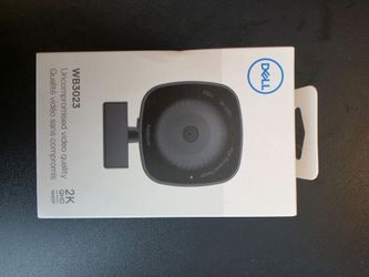 New 2k QHD Dell Webcam