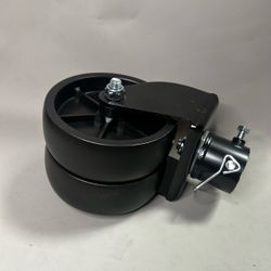 Trailer Jack Dual 6 Inch Wheel 2000 Lb