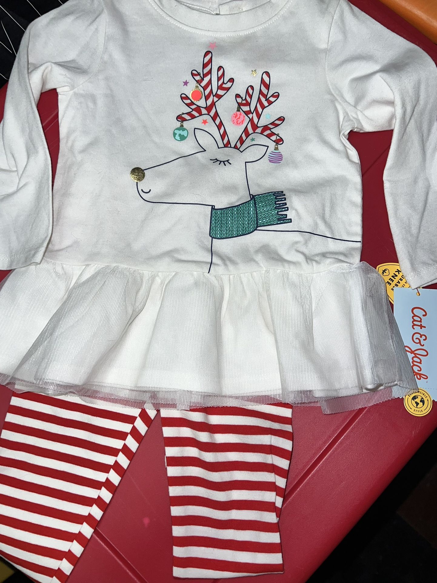 New 2pc Holiday Legging Set. See Description