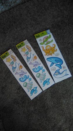 Sea life decals