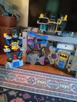 Collection  Of Batman Bat-Cave 