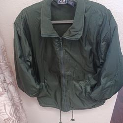 waterproof green jacket  