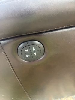 Leather couch