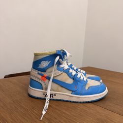 OFF-WHITE UNIVERSITY BLUE JORDAN 1