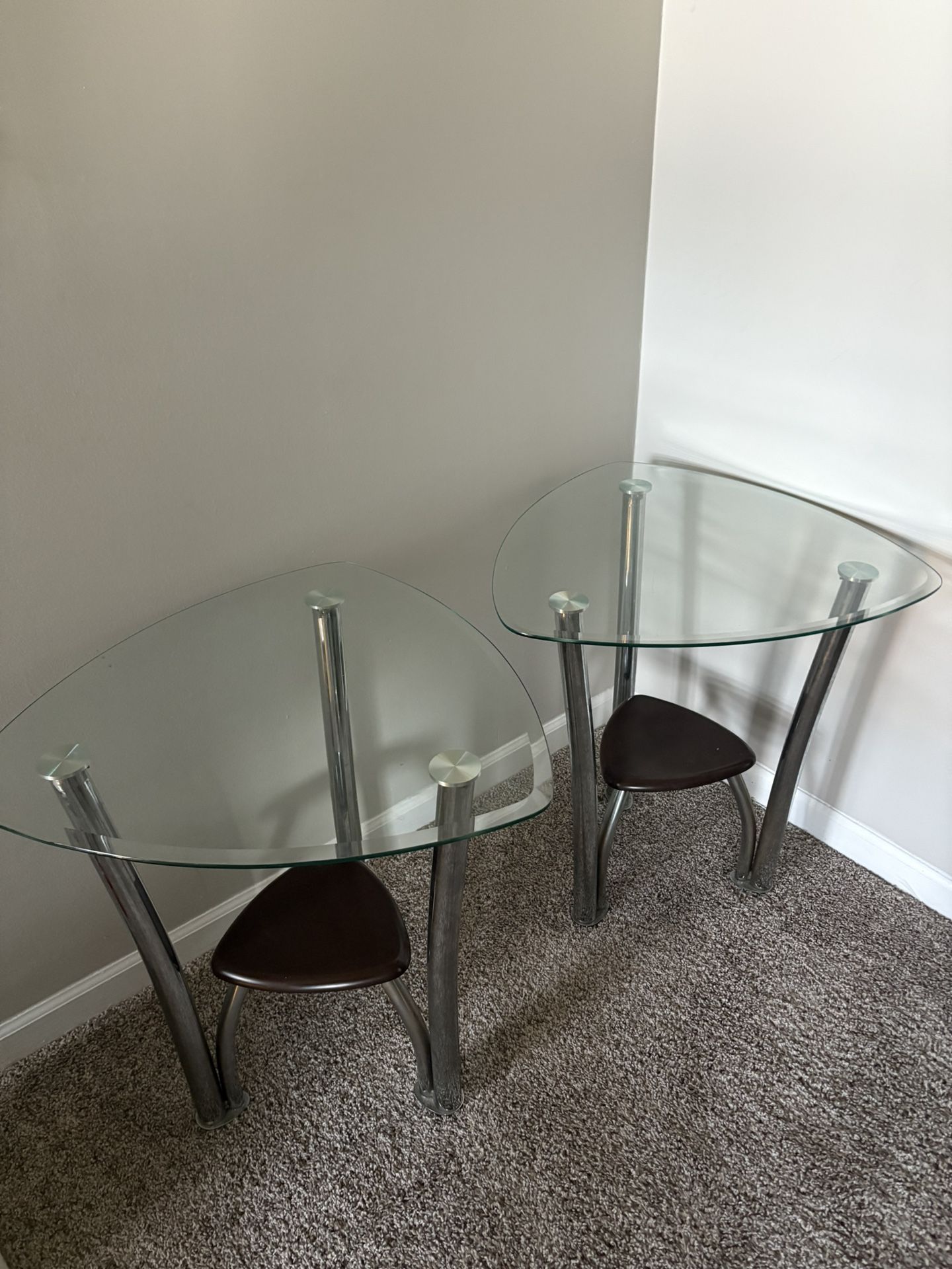 Glass End Tables