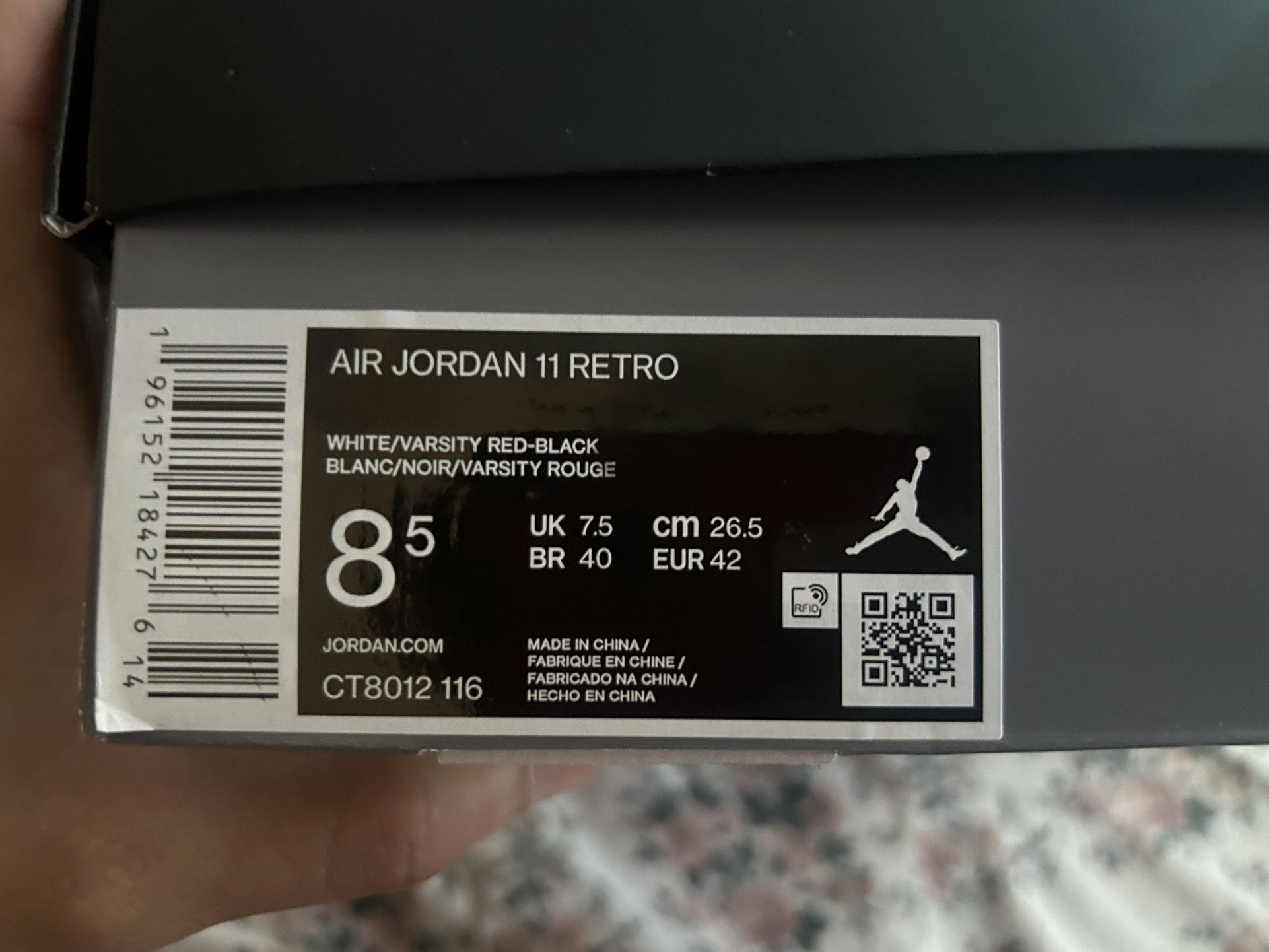 Air Jordan 11 Retro ‘cherry’