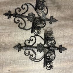 Antique Candle Holders 