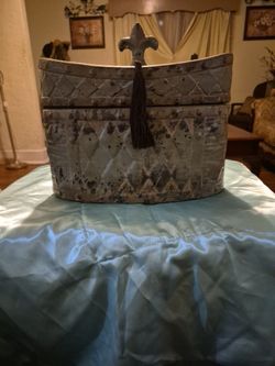 Vintage Storage Box With A French Country Style 