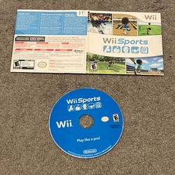 Nintendo Wii 2006 Sports Game In Cardboard Sleeve No Manual Tested