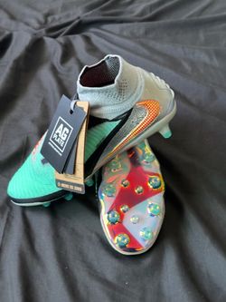 Nike Phantom 6 High Elite AG-Pro ("Chrome/Black")