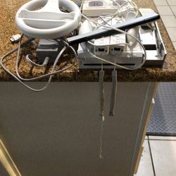    Nintendo Wii complete set tow Controller Tow None check Charger works perfect excellent condition