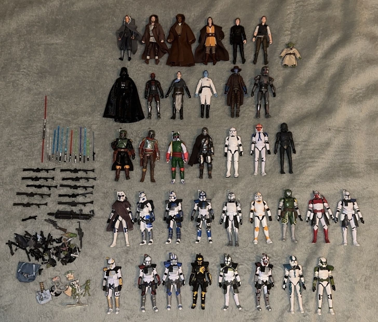 Star Wars Vintage Action Figure Lot