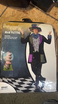 Spirit Mad Hatter Adult XL Halloween Costume