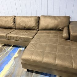 Nokomis by Ashely Furniture 2-Piece Chaise Sectional Sofa in Charcoal