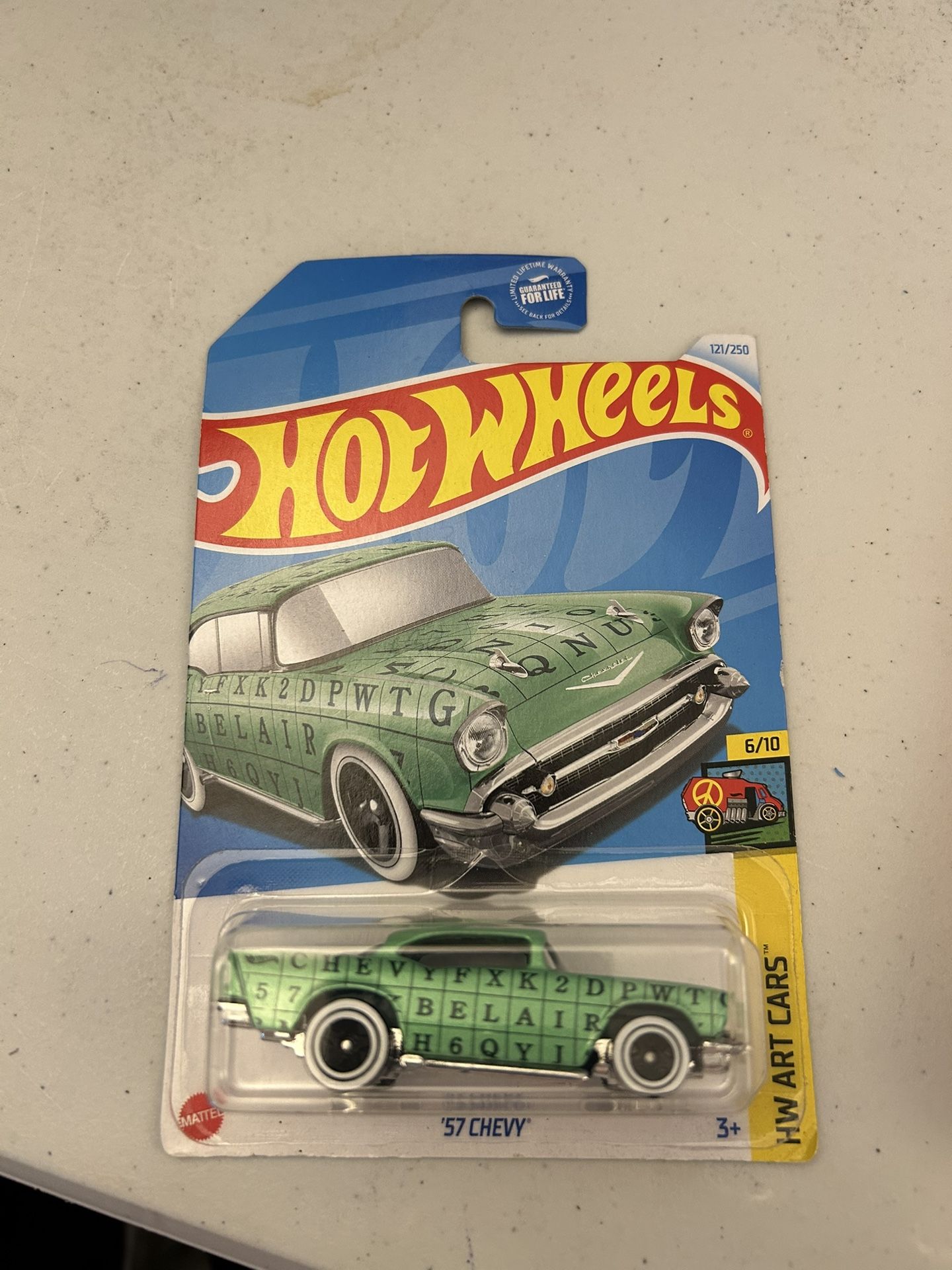 Hot Wheels. 57’ Chevy HW Art Cars 6/10
