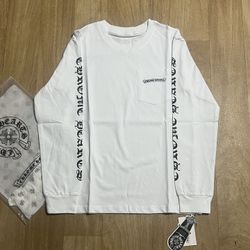 White Chrome Hearts Long Sleeve