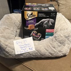 Cat food n Bed $20.00