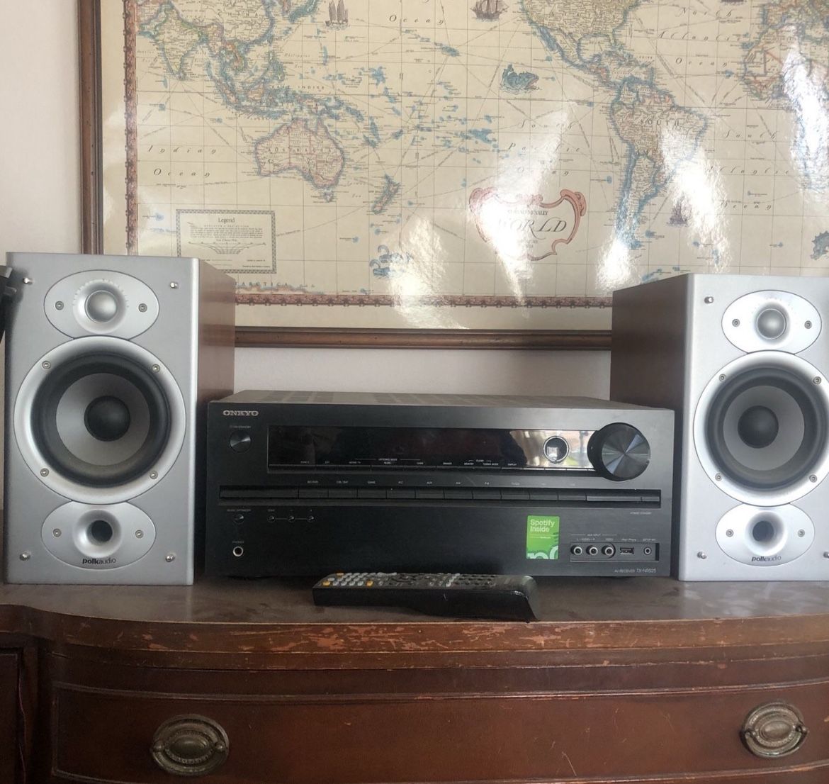 Polk Audio Speakers w/ Onkyo Reciever