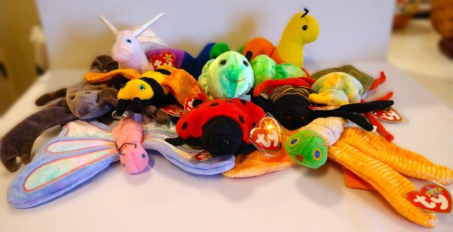 Ty Beanie Babies--Bugs $5 each