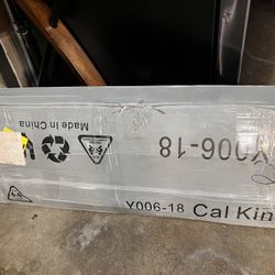 Cal King Metal Bed Frame 