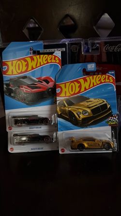 Hot wheels 18 Bentley & Bugatti. P-2